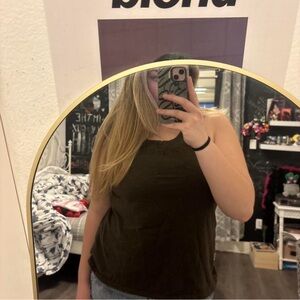 Sonoma Dark Brown Tank Top